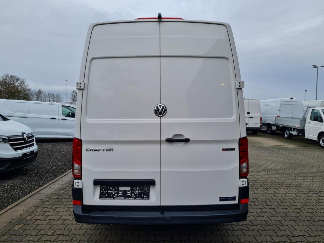 Βαν, Διπλοκάμπινο ελαφρύ επαγγελματικό Volkswagen Crafter 35 Kasten 4MOTION L4H3 Plus Doka 7-Sitze: φωτογραφία 20