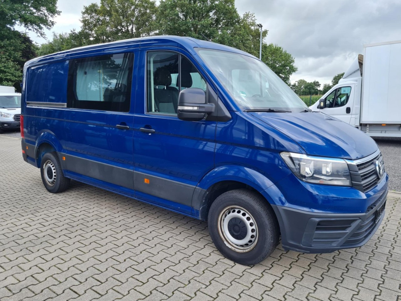 Volkswagen Crafter 35 Kasten Plus Doka mixto NAVI AHK 5-Sitze - Βαν, Διπλοκάμπινο ελαφρύ επαγγελματικό: φωτογραφία 3 Volkswagen Crafter 35 Kasten Plus Doka mixto NAVI AHK 5-Sitze - Βαν, Διπλοκάμπινο ελαφρύ επαγγελματικό: φωτογραφία 3