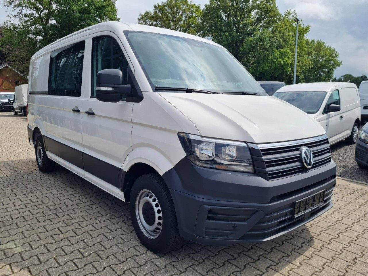 Volkswagen Crafter 35 Kasten Plus Doka mixto TDI L2H2 AHK - Βαν, Διπλοκάμπινο ελαφρύ επαγγελματικό: φωτογραφία 3 Volkswagen Crafter 35 Kasten Plus Doka mixto TDI L2H2 AHK - Βαν, Διπλοκάμπινο ελαφρύ επαγγελματικό: φωτογραφία 3