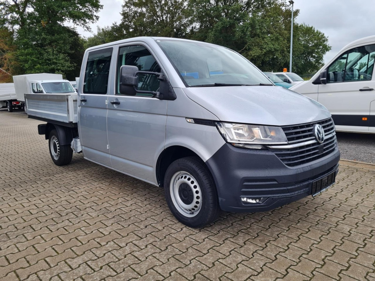 Volkswagen T6.1 Pritsche LR Doka 6-Sitze KLIMA - Μικρό φορτηγό με καρότσα, Διπλοκάμπινο ελαφρύ επαγγελματικό: φωτογραφία 3 Volkswagen T6.1 Pritsche LR Doka 6-Sitze KLIMA - Μικρό φορτηγό με καρότσα, Διπλοκάμπινο ελαφρύ επαγγελματικό: φωτογραφία 3