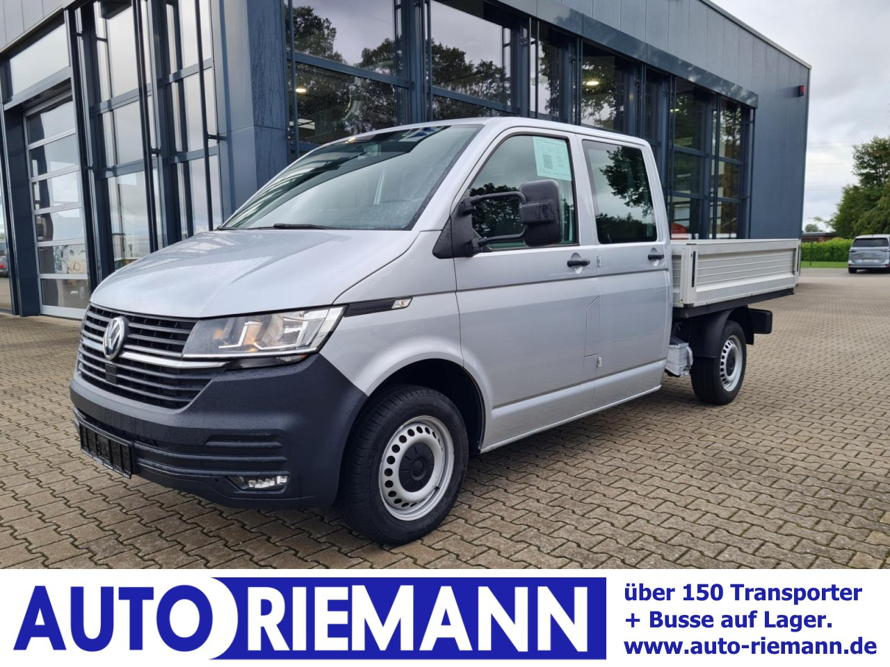 Volkswagen T6.1 Pritsche LR Doka 6-Sitze KLIMA - Μικρό φορτηγό με καρότσα, Διπλοκάμπινο ελαφρύ επαγγελματικό: φωτογραφία 1 Volkswagen T6.1 Pritsche LR Doka 6-Sitze KLIMA - Μικρό φορτηγό με καρότσα, Διπλοκάμπινο ελαφρύ επαγγελματικό: φωτογραφία 1