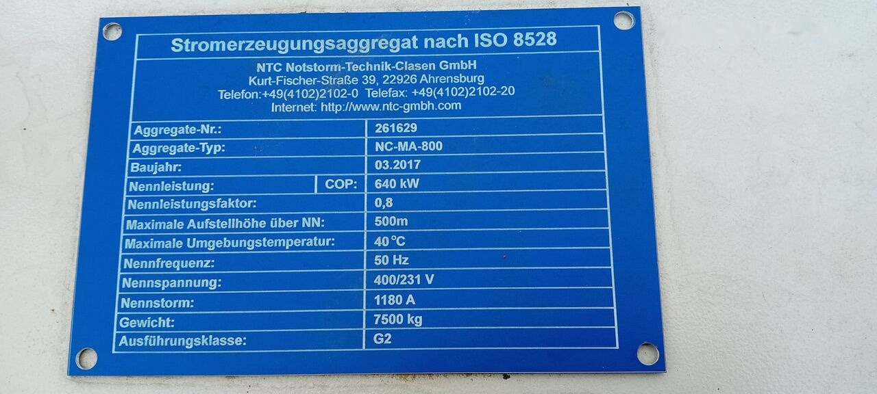 Νέα Βιομηχανική γεννήτρια Stamford Generator Cummins STAMFORD 1600 KVA 2015 rok . Agregaty Prądotwó: φωτογραφία 36