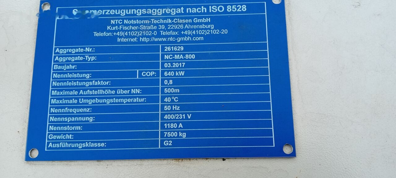 Νέα Βιομηχανική γεννήτρια Stamford Generator Cummins STAMFORD 1600 KVA 2015 rok . Agregaty Prądotwó: φωτογραφία 35