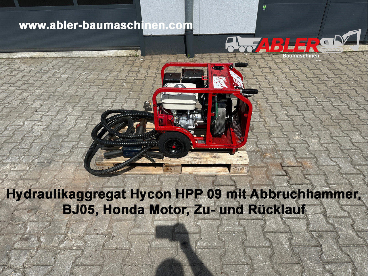 Hydraulikaggregat Hycon HPP09 mit Abbruchhammer - Εξοπλισμού κατασκευών: φωτογραφία 1 Hydraulikaggregat Hycon HPP09 mit Abbruchhammer - Εξοπλισμού κατασκευών: φωτογραφία 1