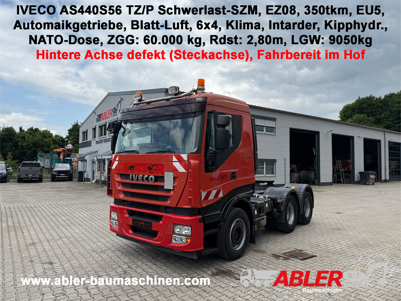 Iveco AS440S56 TZ/P Schwerlast SZM Kipphydr. Intarder - Τράκτορας: φωτογραφία 1 Iveco AS440S56 TZ/P Schwerlast SZM Kipphydr. Intarder - Τράκτορας: φωτογραφία 1