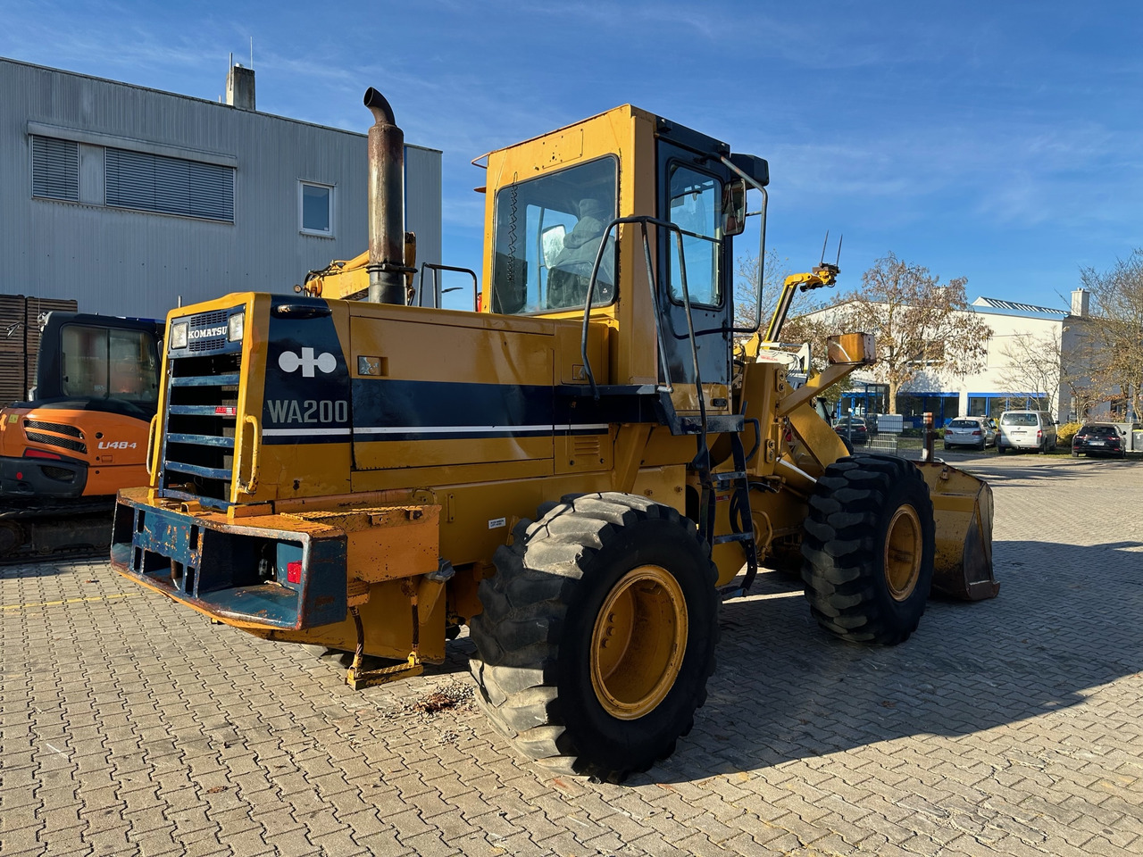 Komatsu WA200 Radlader - Ελαστιχοφόρος φορτωτής: φωτογραφία 4 Komatsu WA200 Radlader - Ελαστιχοφόρος φορτωτής: φωτογραφία 4