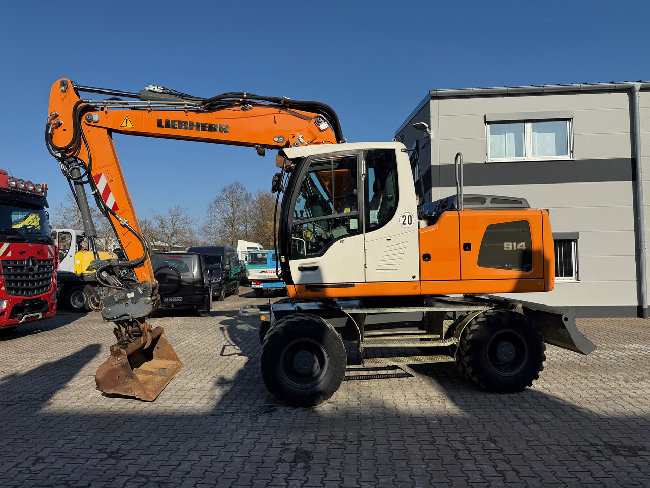 Liebherr A914 Mobilbagger OQ65 Klima - Τροχοφόρος εκσκαφέας: φωτογραφία 3 Liebherr A914 Mobilbagger OQ65 Klima - Τροχοφόρος εκσκαφέας: φωτογραφία 3