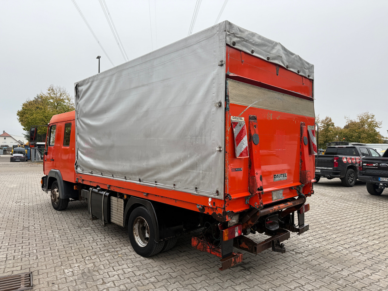 MAN 8.174 Pritsche+Plane+Ladebordwand DOKA L2000 - Φορτηγό μουσαμάς: φωτογραφία 5 MAN 8.174 Pritsche+Plane+Ladebordwand DOKA L2000 - Φορτηγό μουσαμάς: φωτογραφία 5