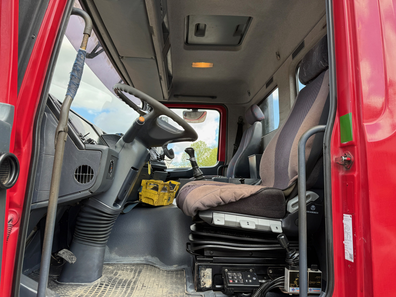 Φορτηγό με ανοιχτή καρότσα, Φορτηγό με γερανό Mercedes-Benz 1840 Actros 2-Seiten-Kipper mit Kran Hiab 125-3 mit Funk: φωτογραφία 14