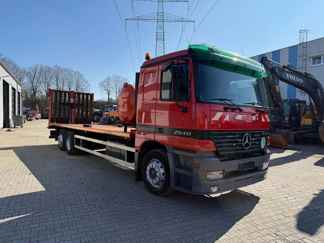 Mercedes-Benz 2540 Actros MP1 Baumaschinentrnasporter - Φορτηγό: φωτογραφία 3 Mercedes-Benz 2540 Actros MP1 Baumaschinentrnasporter - Φορτηγό: φωτογραφία 3