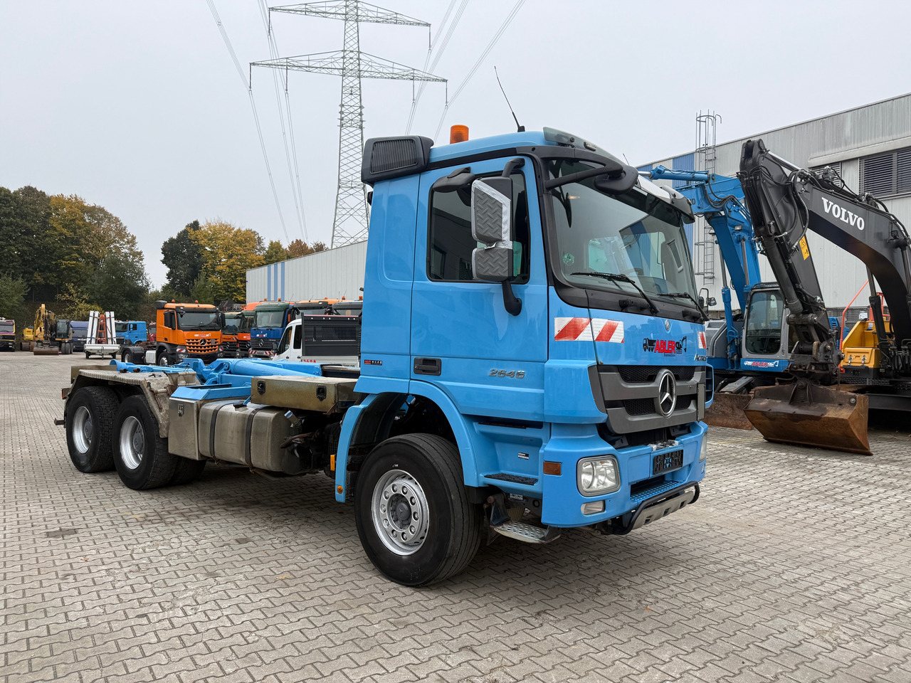 Mercedes-Benz 2646 Actros Abrollkipper Meiller AHK - Φορτηγό φόρτωσης γάντζου: φωτογραφία 4 Mercedes-Benz 2646 Actros Abrollkipper Meiller AHK - Φορτηγό φόρτωσης γάντζου: φωτογραφία 4