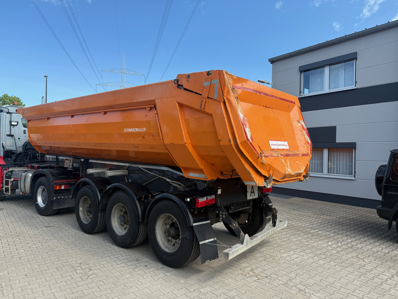 Schwarzmüller Kippauflieger Gesteinsmulde verstärkt Liftachse - Επικαθήμενο ανατρεπόμενο: φωτογραφία 5 Schwarzmüller Kippauflieger Gesteinsmulde verstärkt Liftachse - Επικαθήμενο ανατρεπόμενο: φωτογραφία 5