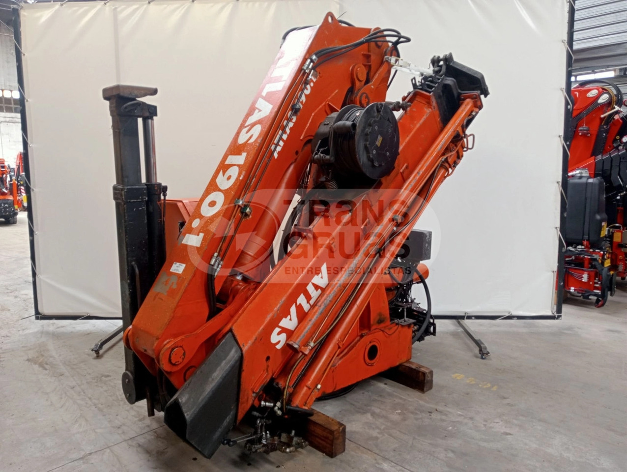 Grúa Atlas AK 190.1 A5 - Γερανός παπαγάλος για Φορτηγό: φωτογραφία 5 Grúa Atlas AK 190.1 A5 - Γερανός παπαγάλος για Φορτηγό: φωτογραφία 5