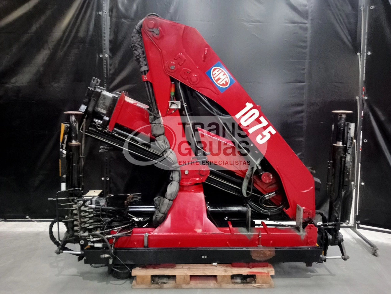 Grúa HMF 1075 K3 - Γερανός παπαγάλος για Φορτηγό: φωτογραφία 2 Grúa HMF 1075 K3 - Γερανός παπαγάλος για Φορτηγό: φωτογραφία 2