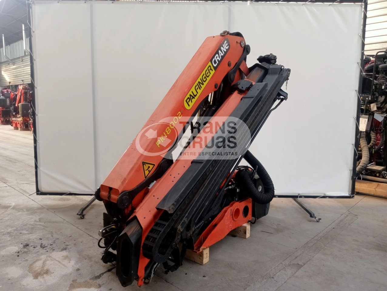 Grúa Palfinger PK 18002 EH - Γερανός παπαγάλος για Φορτηγό: φωτογραφία 4 Grúa Palfinger PK 18002 EH - Γερανός παπαγάλος για Φορτηγό: φωτογραφία 4