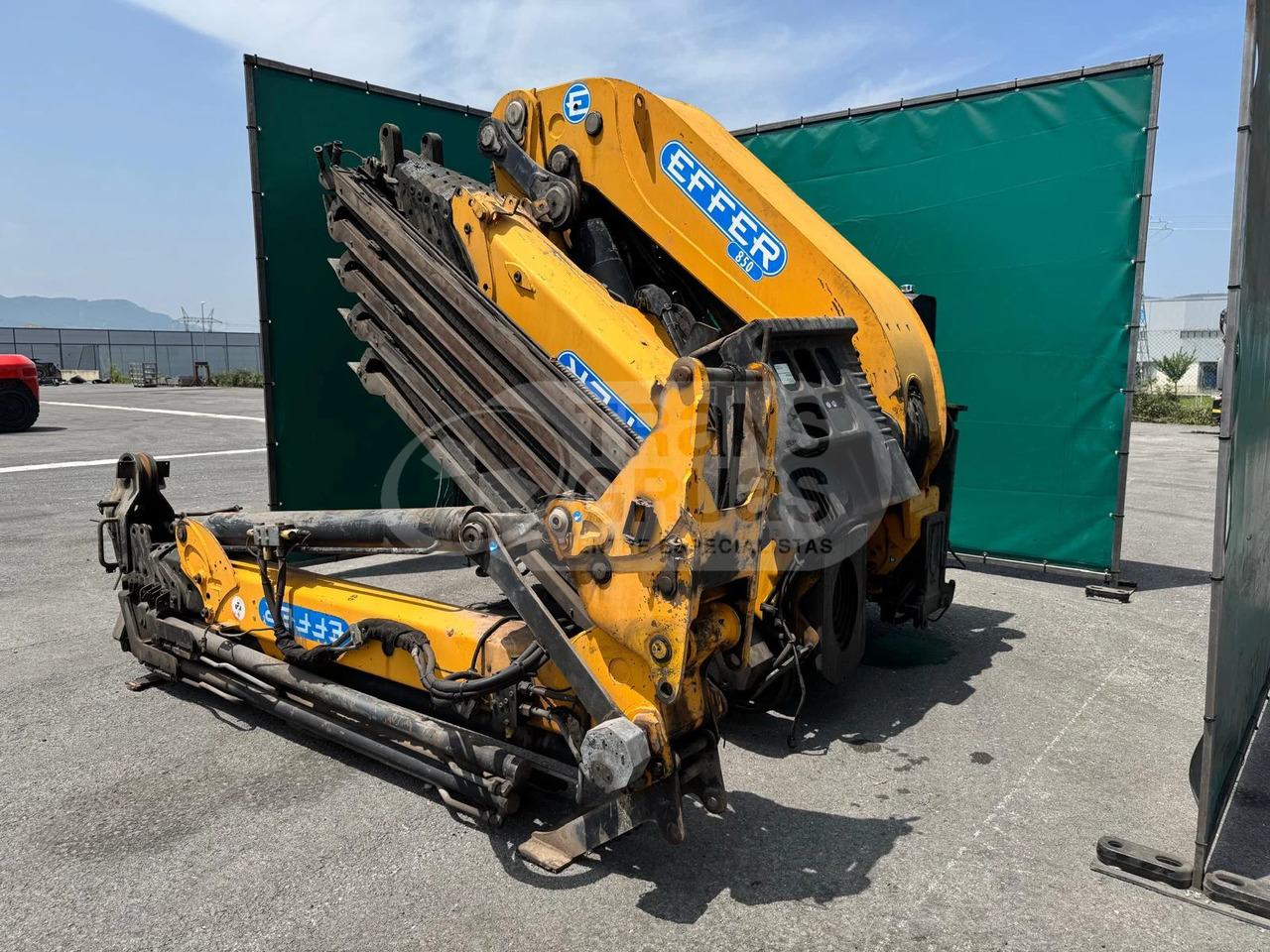 Grúa hidráulica Effer 850 8S - Γερανός παπαγάλος: φωτογραφία 5 Grúa hidráulica Effer 850 8S - Γερανός παπαγάλος: φωτογραφία 5
