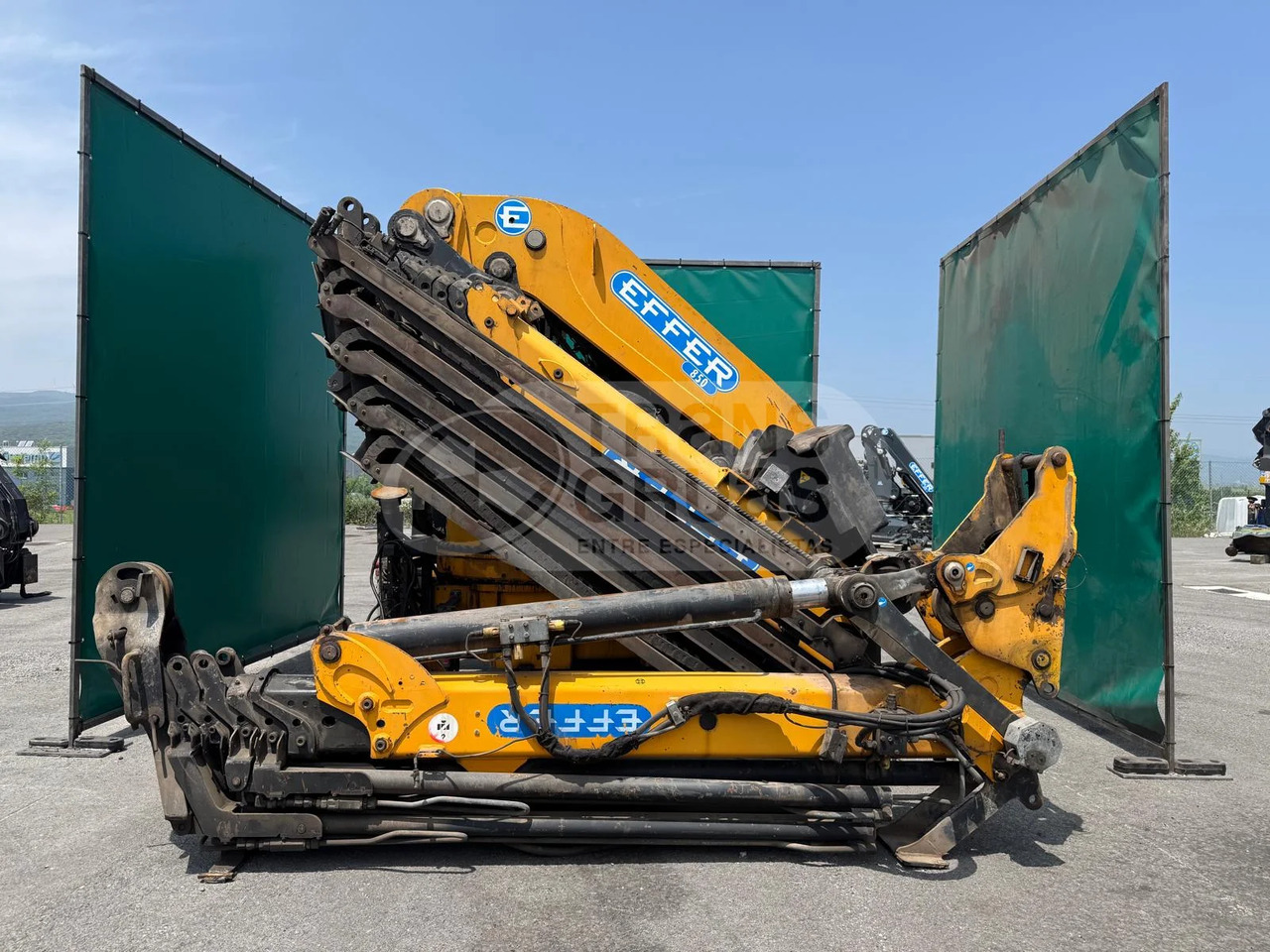 Grúa hidráulica Effer 850 8S - Γερανός παπαγάλος: φωτογραφία 2 Grúa hidráulica Effer 850 8S - Γερανός παπαγάλος: φωτογραφία 2