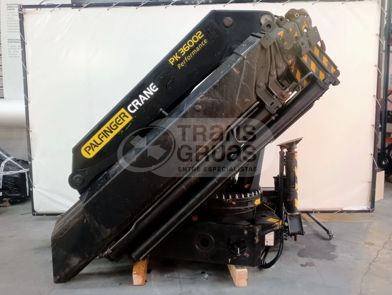Grúa hidráulica Palfinger PK 36002 - Γερανός παπαγάλος: φωτογραφία 1 Grúa hidráulica Palfinger PK 36002 - Γερανός παπαγάλος: φωτογραφία 1