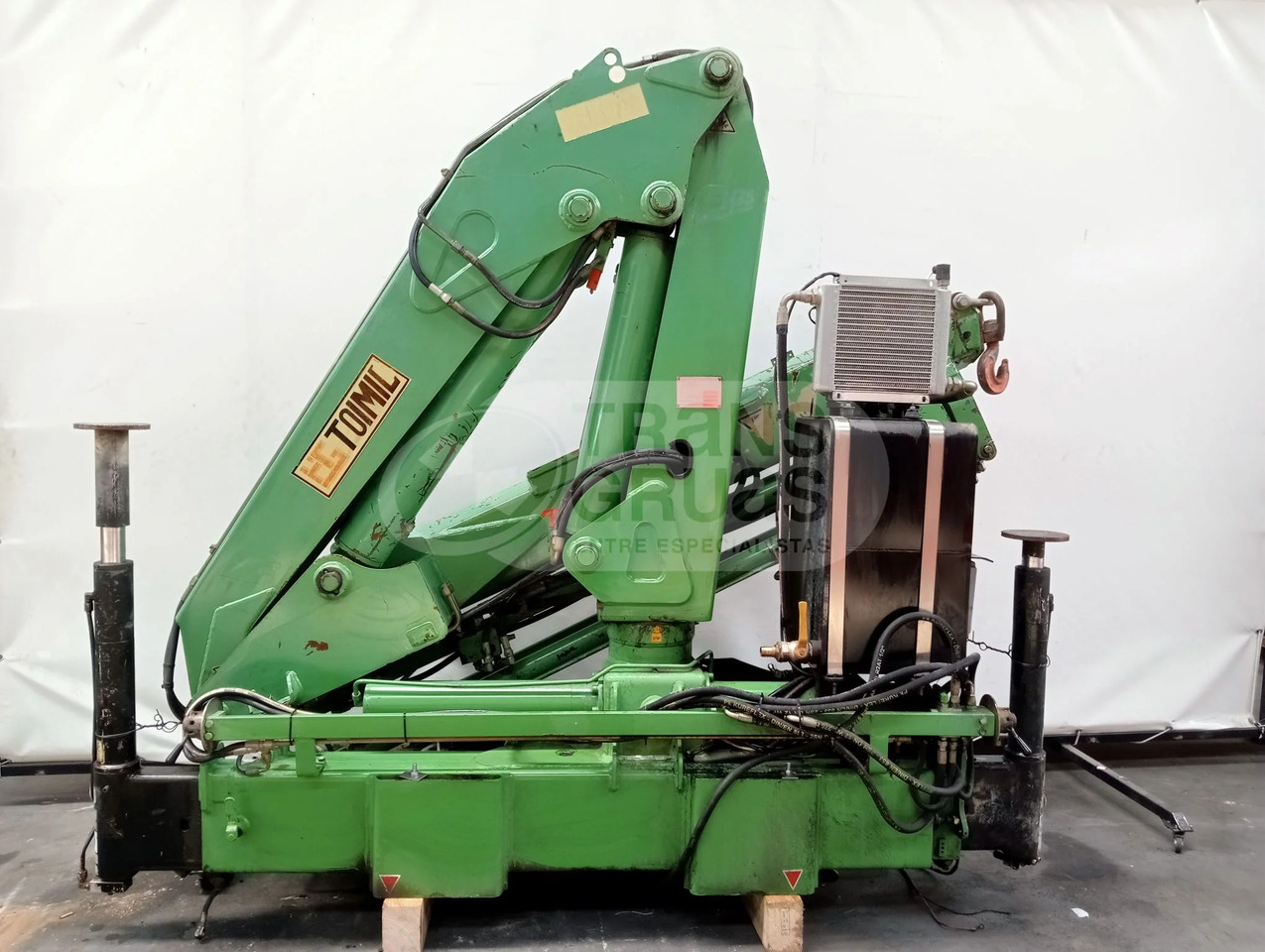 Grúa hidráulica TOIMIL 140 5S - Γερανός παπαγάλος: φωτογραφία 2 Grúa hidráulica TOIMIL 140 5S - Γερανός παπαγάλος: φωτογραφία 2