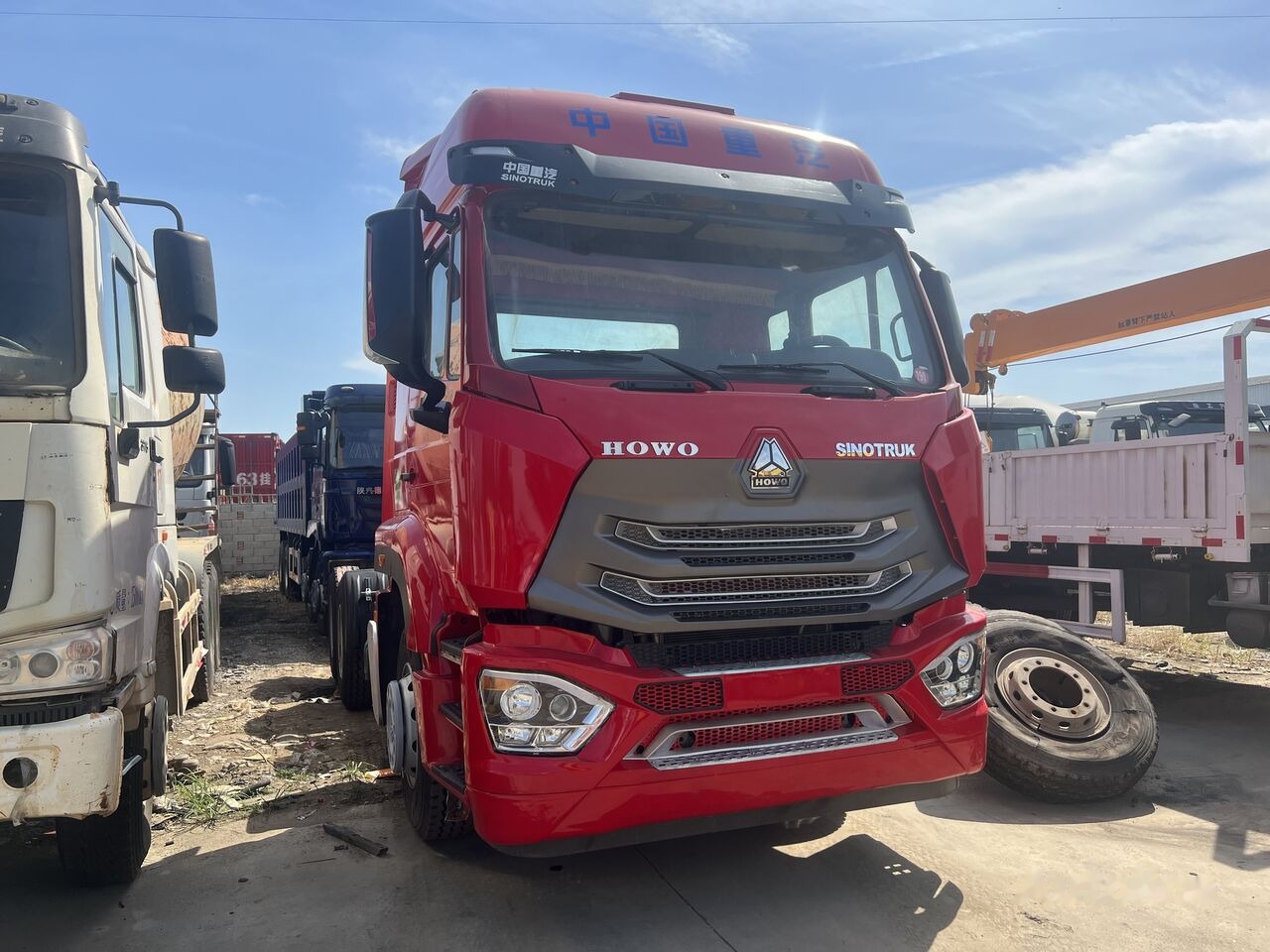 Howo 6X4 - Τράκτορας: φωτογραφία 5 Howo 6X4 - Τράκτορας: φωτογραφία 5