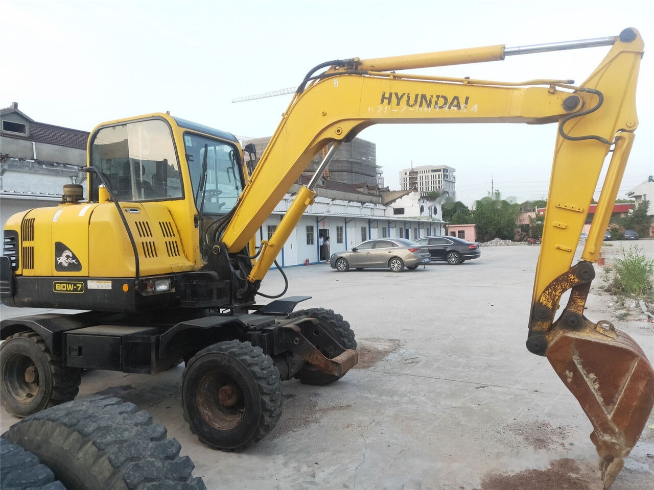 Hyundai R60W-7 - Τροχοφόρος εκσκαφέας: φωτογραφία 4 Hyundai R60W-7 - Τροχοφόρος εκσκαφέας: φωτογραφία 4
