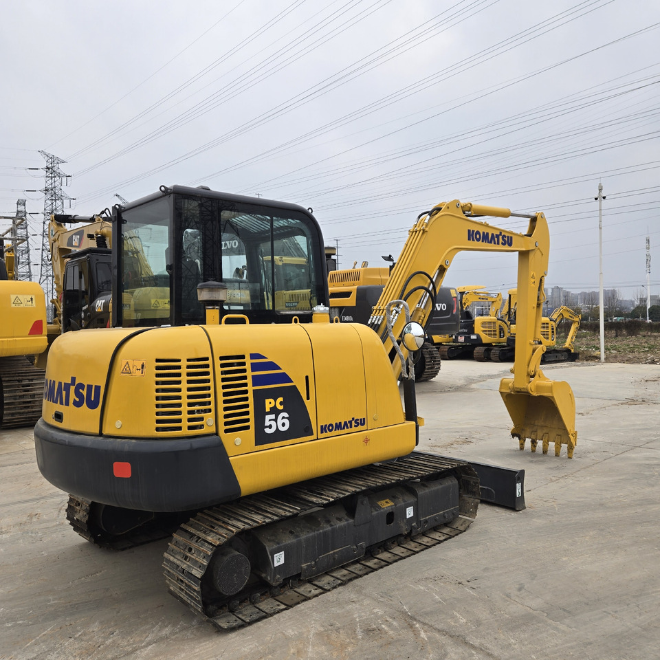 KOMATSU PC56 - Μίνι εκσκαφέας: φωτογραφία 4 KOMATSU PC56 - Μίνι εκσκαφέας: φωτογραφία 4
