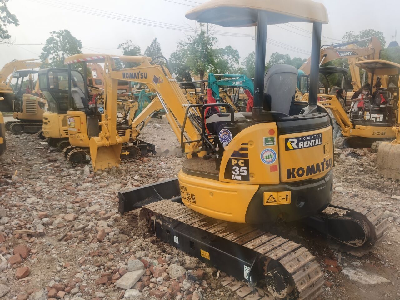 Komatsu PC35MR - Μίνι εκσκαφέας: φωτογραφία 4 Komatsu PC35MR - Μίνι εκσκαφέας: φωτογραφία 4