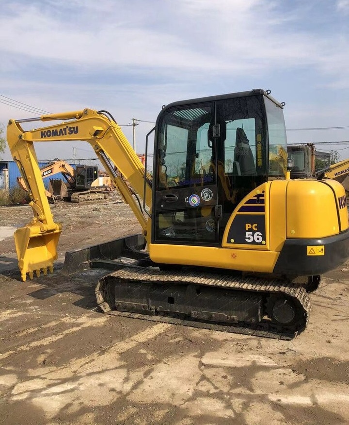 Komatsu PC56 - Ερπυστριοφόρος εκσκαφέας: φωτογραφία 5 Komatsu PC56 - Ερπυστριοφόρος εκσκαφέας: φωτογραφία 5