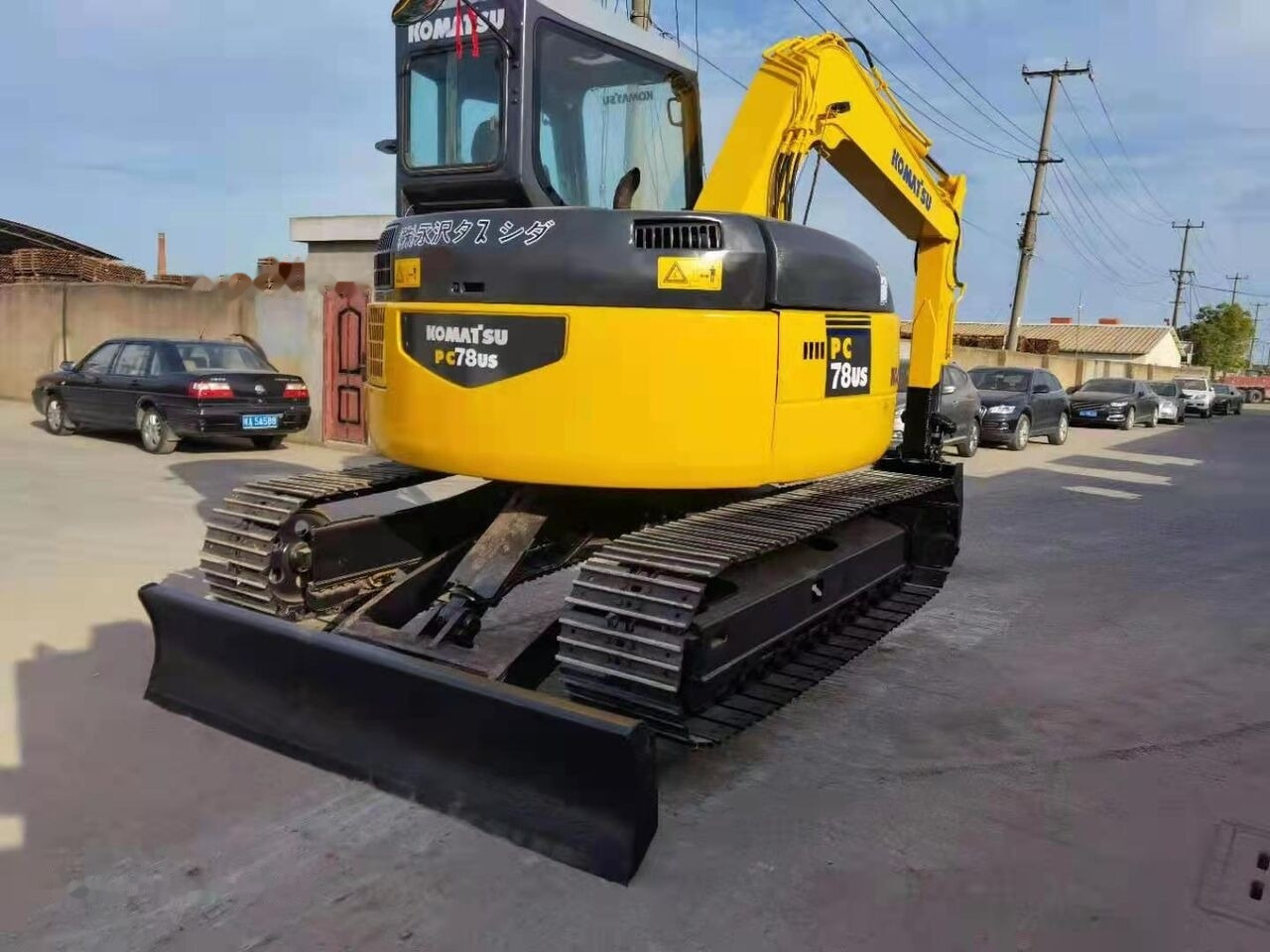 Komatsu PC78US - Μίνι εκσκαφέας: φωτογραφία 3 Komatsu PC78US - Μίνι εκσκαφέας: φωτογραφία 3