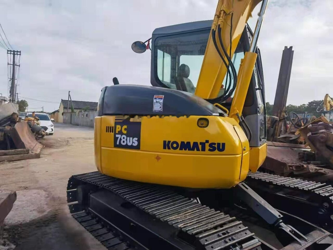 Komatsu PC78US - Μίνι εκσκαφέας: φωτογραφία 5 Komatsu PC78US - Μίνι εκσκαφέας: φωτογραφία 5