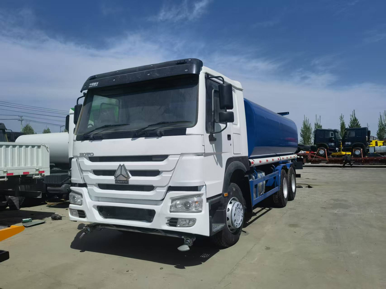 Sinotruk HOWO 6*4 Sprinkler - Πλυστικό μηχάνημα: φωτογραφία 1 Sinotruk HOWO 6*4 Sprinkler - Πλυστικό μηχάνημα: φωτογραφία 1