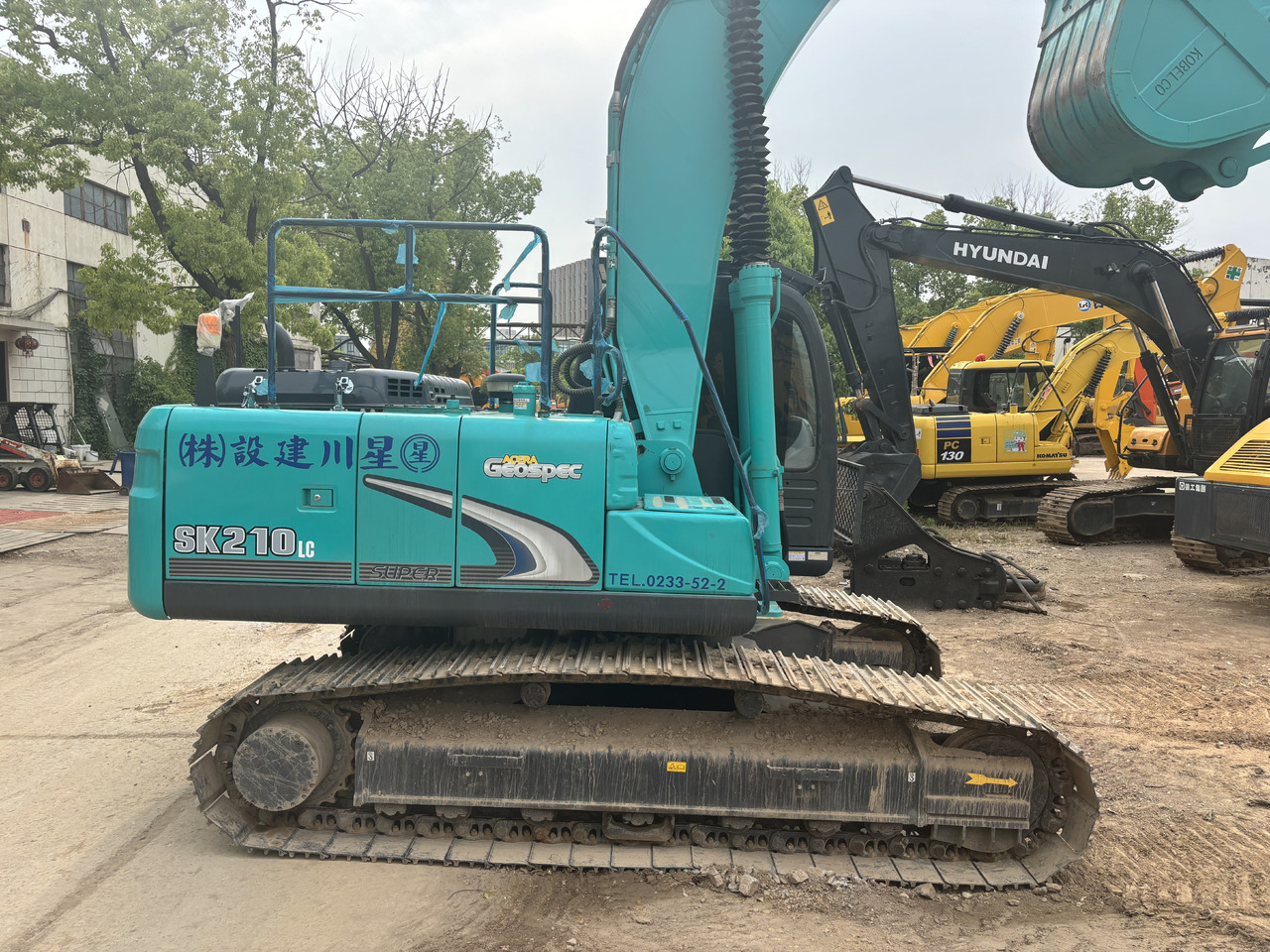 Ερπυστριοφόρος εκσκαφέας KOBELCO SK210LC: φωτογραφία 10 Ερπυστριοφόρος εκσκαφέας KOBELCO SK210LC: φωτογραφία 10