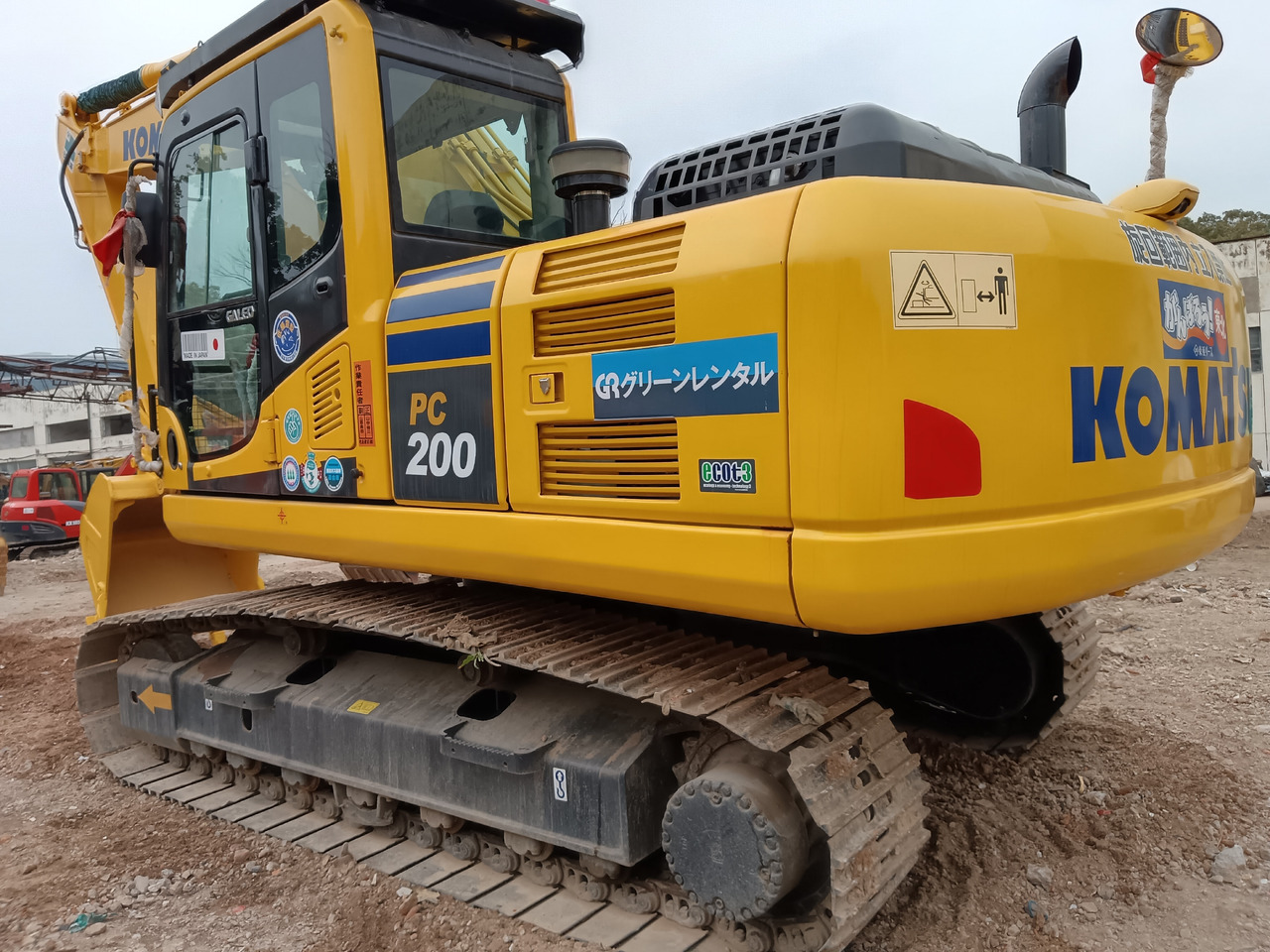 KOMATSU PC200-8N1 - Ερπυστριοφόρος εκσκαφέας: φωτογραφία 1 KOMATSU PC200-8N1 - Ερπυστριοφόρος εκσκαφέας: φωτογραφία 1
