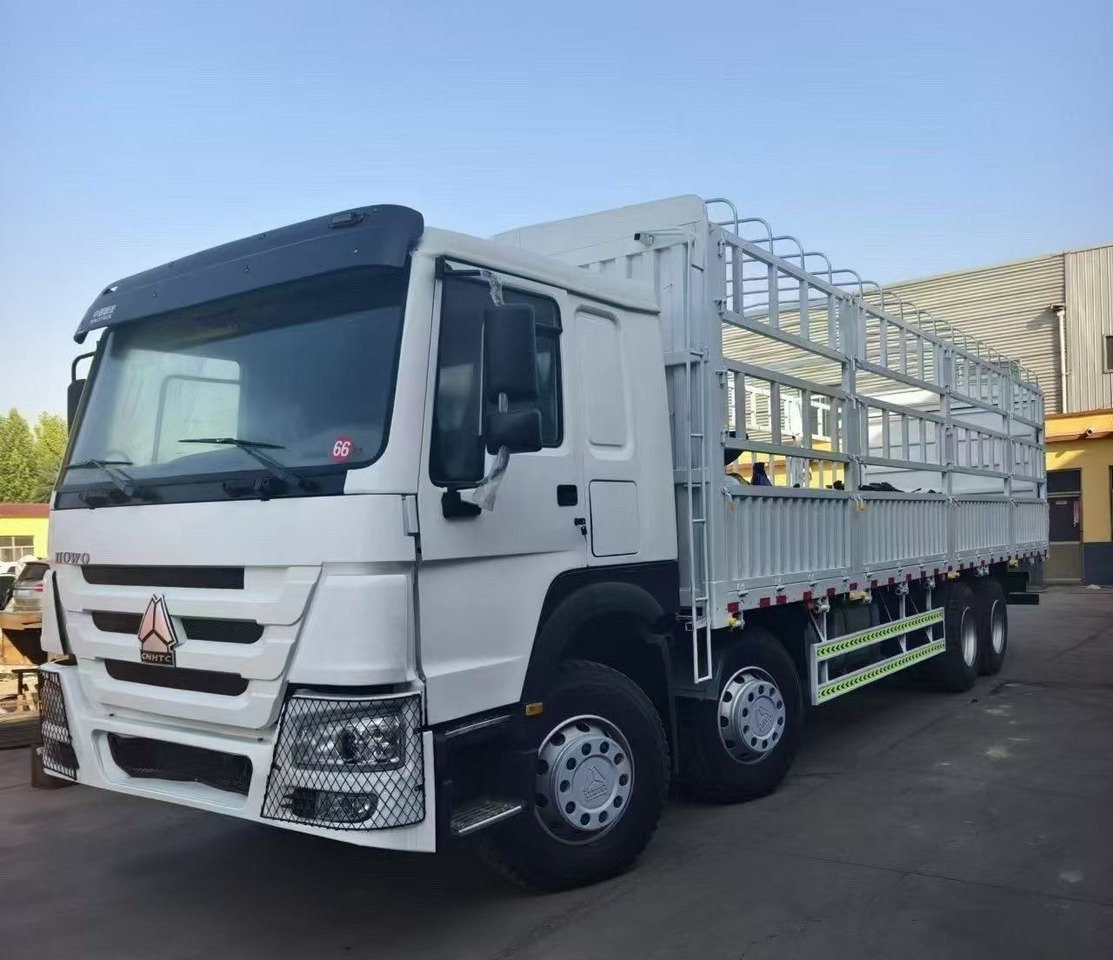 SINOTRUK HOWO 8*4 WITH FENCE 12 WHEELS 371 375 380 400 420 HP TIPPER DUMP TRUCK - Φορτηγό μεταφορά ζώων: φωτογραφία 1 SINOTRUK HOWO 8*4 WITH FENCE 12 WHEELS 371 375 380 400 420 HP TIPPER DUMP TRUCK - Φορτηγό μεταφορά ζώων: φωτογραφία 1