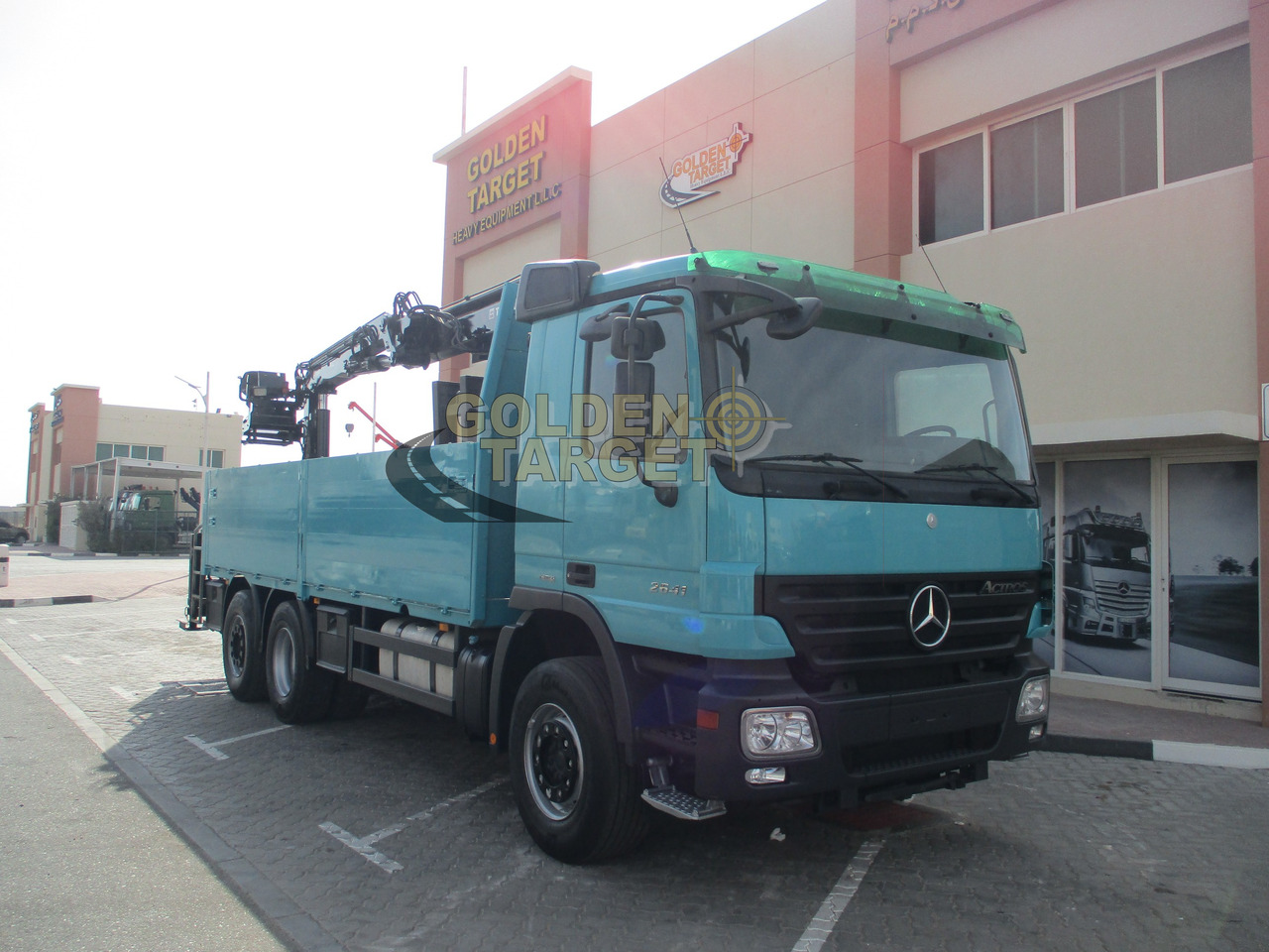 Mercedes-Benz Actros 2641 - Φορτηγό με ανοιχτή καρότσα, Φορτηγό με γερανό: φωτογραφία 1 Mercedes-Benz Actros 2641 - Φορτηγό με ανοιχτή καρότσα, Φορτηγό με γερανό: φωτογραφία 1