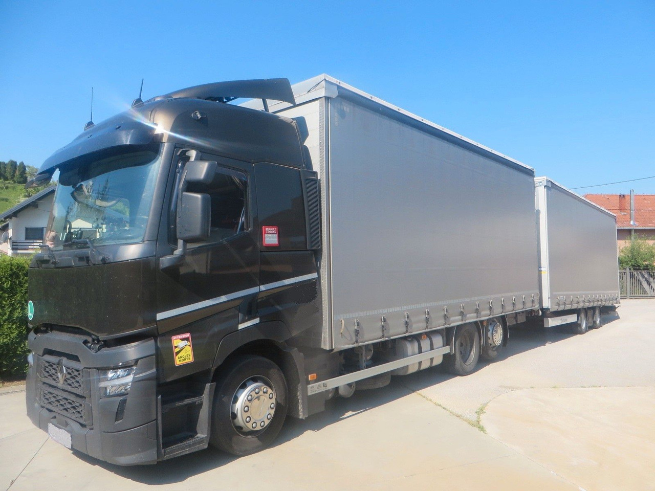 Renault T480 SC 6x2 tandem jumbo 116m3 - Φορτηγό μουσαμάς: φωτογραφία 1 Renault T480 SC 6x2 tandem jumbo 116m3 - Φορτηγό μουσαμάς: φωτογραφία 1
