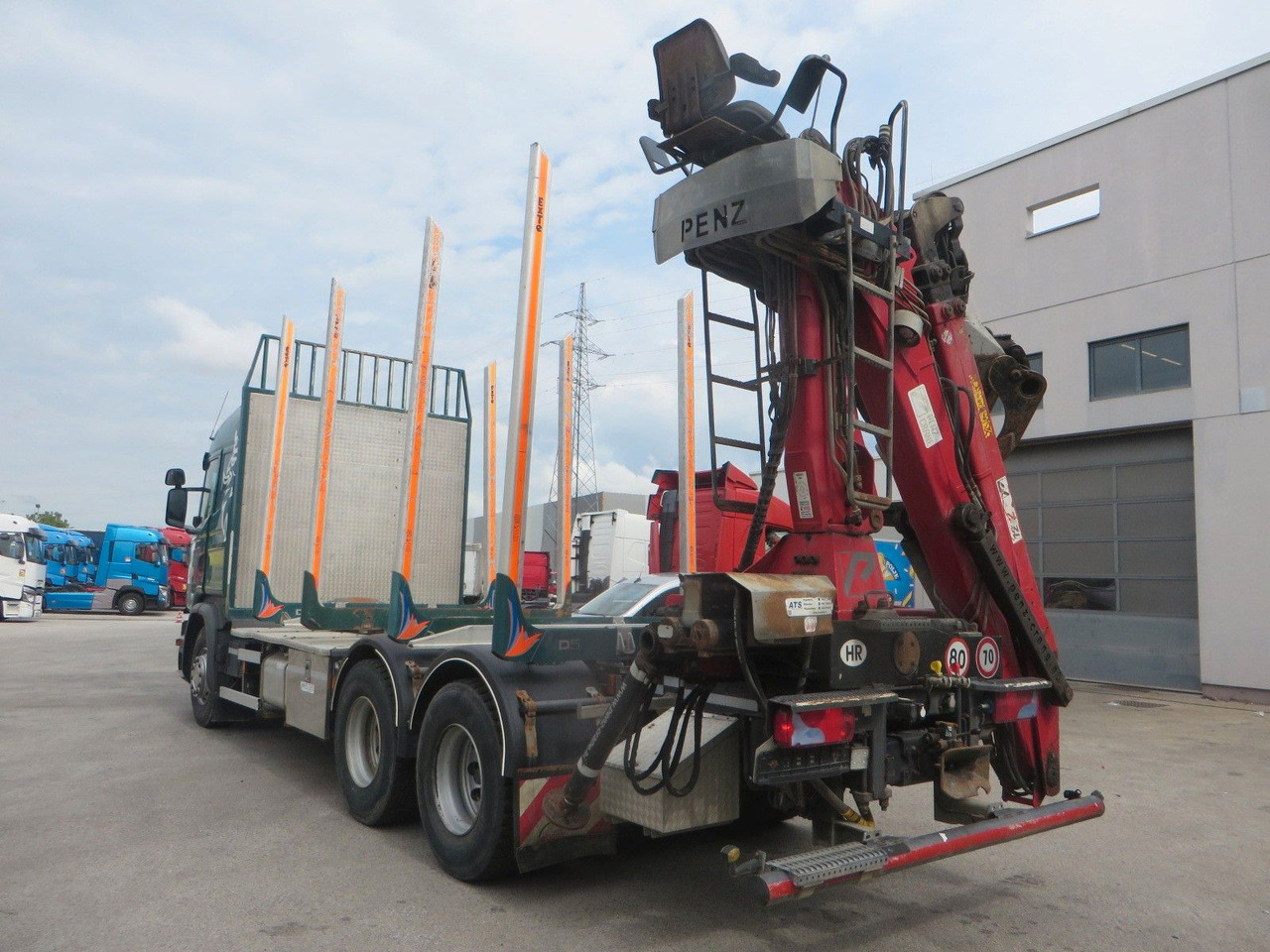 Scania G450 6x4Timber - Φορτηγό ξυλείας, Φορτηγό με γερανό: φωτογραφία 4 Scania G450 6x4Timber - Φορτηγό ξυλείας, Φορτηγό με γερανό: φωτογραφία 4