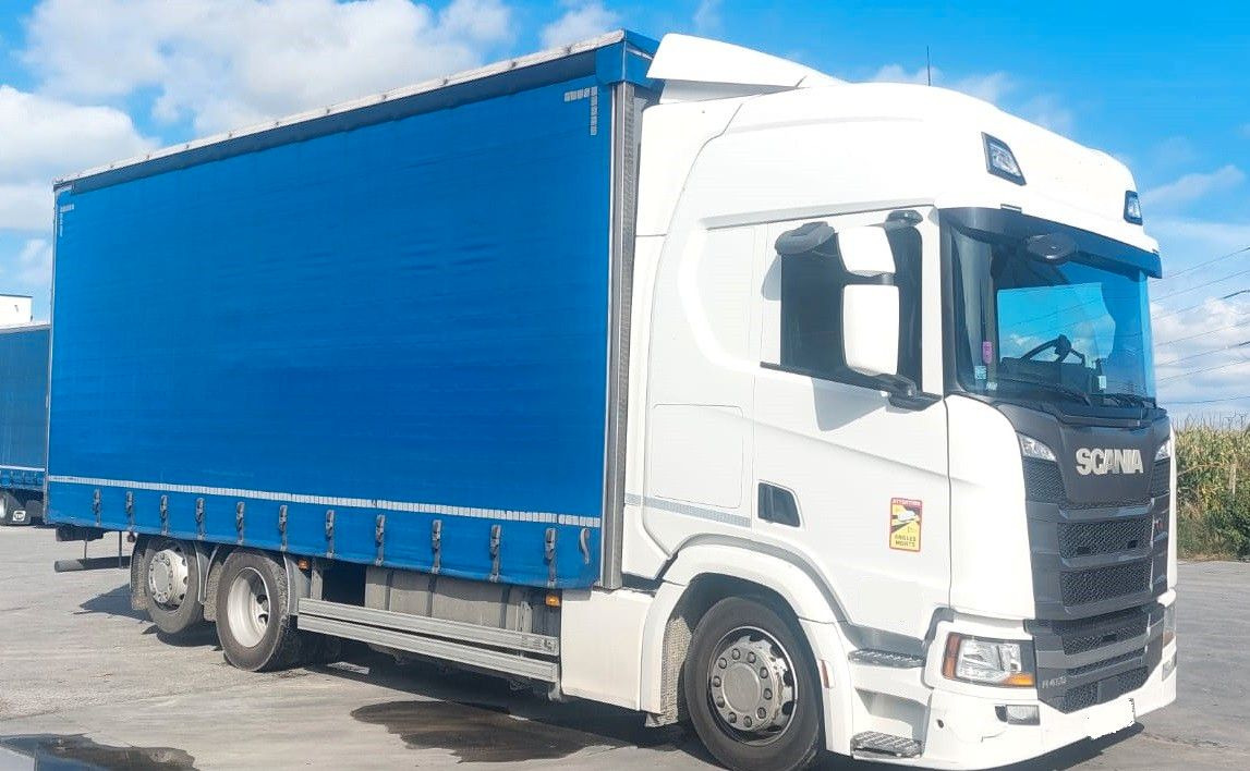 Scania R450 6x2 tandem jumbo - Φορτηγό μουσαμάς: φωτογραφία 3 Scania R450 6x2 tandem jumbo - Φορτηγό μουσαμάς: φωτογραφία 3