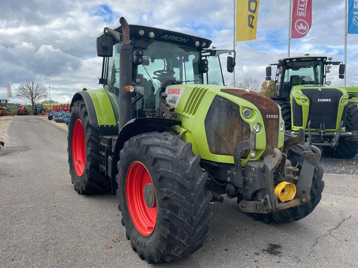 Claas Arion 650 - Τρακτέρ: φωτογραφία 1 Claas Arion 650 - Τρακτέρ: φωτογραφία 1