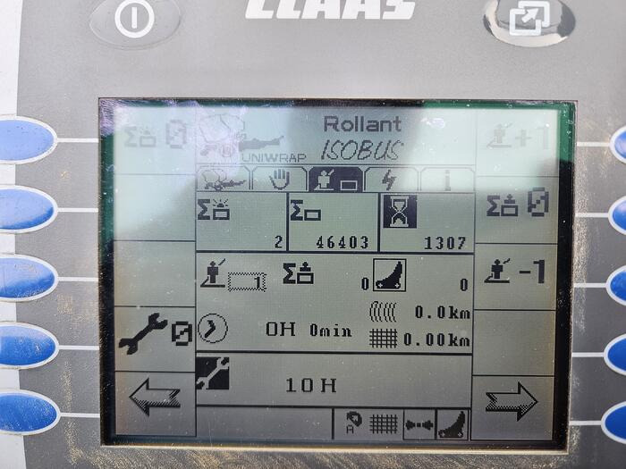 Claas Rollant 355 RC Uniwrap - Χορτοδετική μηχανή στρόγγυλης μπάλας, Μηχάνημα περιτύλιξης: φωτογραφία 5 Claas Rollant 355 RC Uniwrap - Χορτοδετική μηχανή στρόγγυλης μπάλας, Μηχάνημα περιτύλιξης: φωτογραφία 5