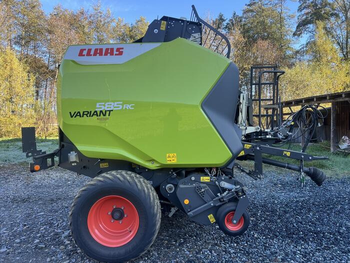 Claas Variant 585 RC - Χορτοδετική μηχανή στρόγγυλης μπάλας: φωτογραφία 4 Claas Variant 585 RC - Χορτοδετική μηχανή στρόγγυλης μπάλας: φωτογραφία 4