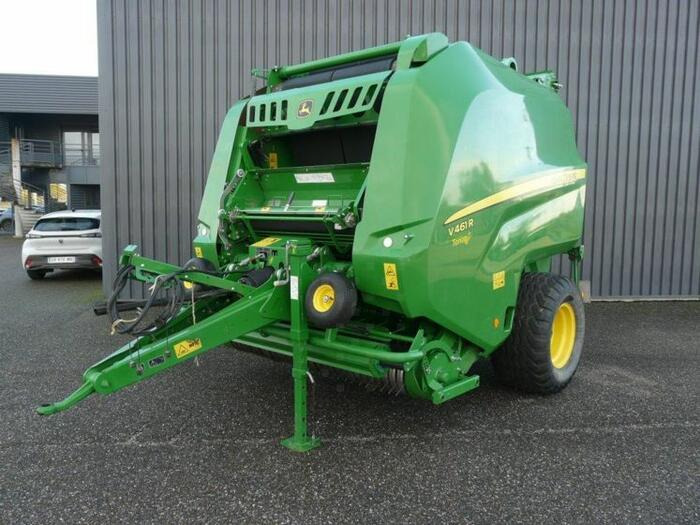 John Deere V461R - Χορτοδετική μηχανή στρόγγυλης μπάλας: φωτογραφία 1 John Deere V461R - Χορτοδετική μηχανή στρόγγυλης μπάλας: φωτογραφία 1