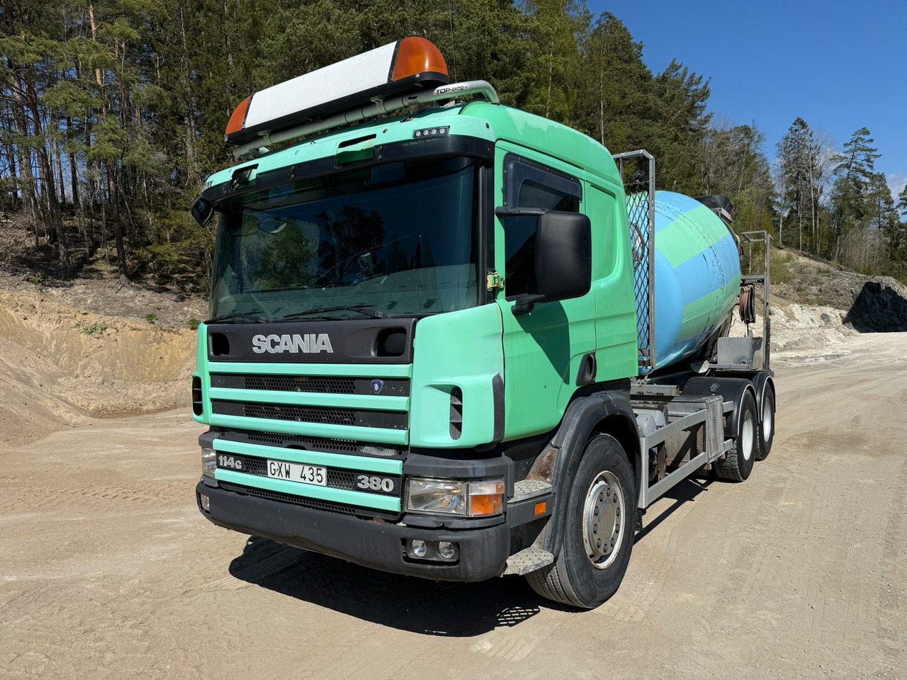 Betongbil Scania P114GB 6X2 -1999 - Μπετονιέρα φορτηγό: φωτογραφία 1 Betongbil Scania P114GB 6X2 -1999 - Μπετονιέρα φορτηγό: φωτογραφία 1