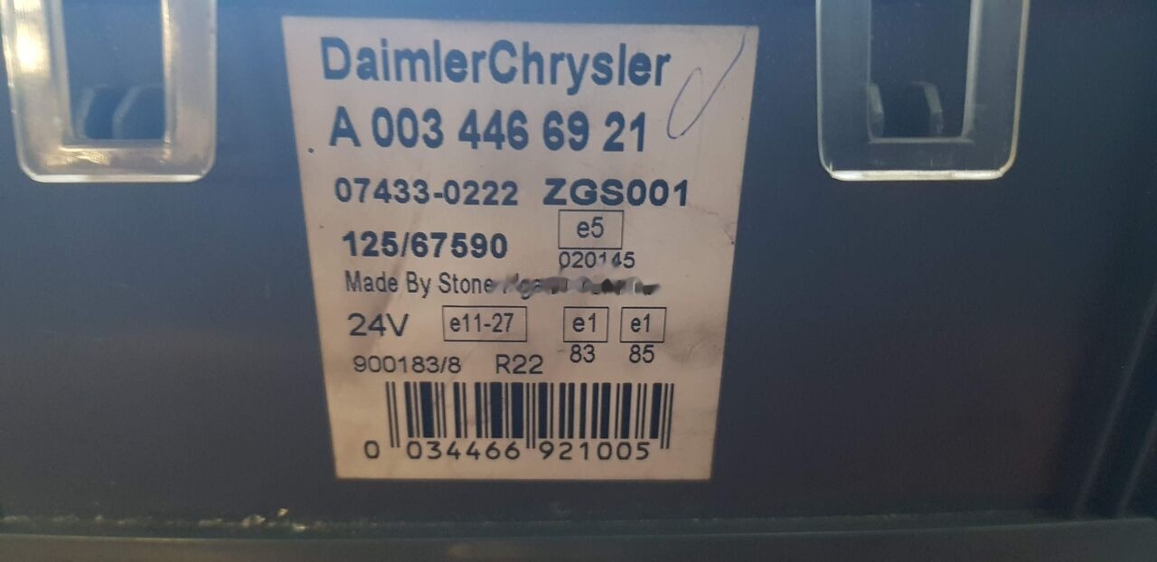 Mercedes-Benz ATEGO 2 - Ταμπλό αυτοκινήτου για Φορτηγό: φωτογραφία 1 Mercedes-Benz ATEGO 2 - Ταμπλό αυτοκινήτου για Φορτηγό: φωτογραφία 1