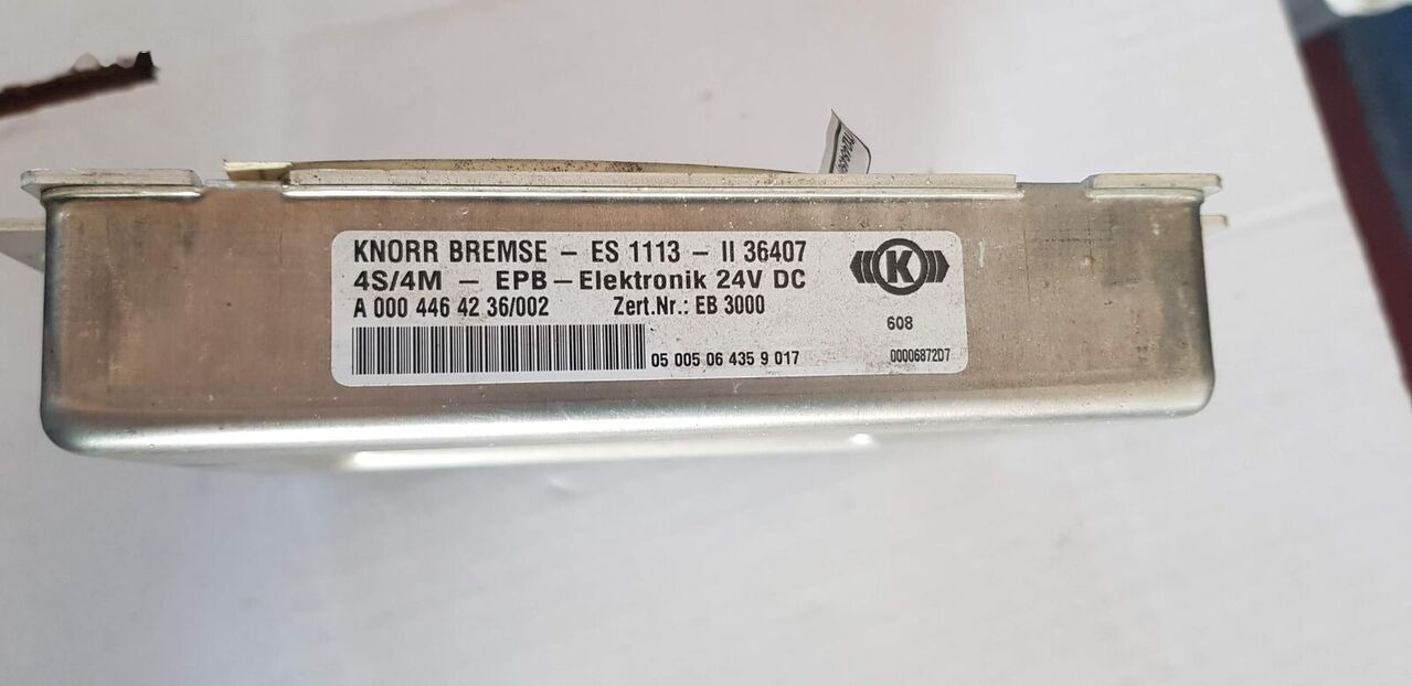 Ηλεκτρονική μονάδα ελέγχου για Φορτηγό WABCO ACTROS EPB 4S \ 4M   Mercedes-Benz ACTROS: φωτογραφία 11