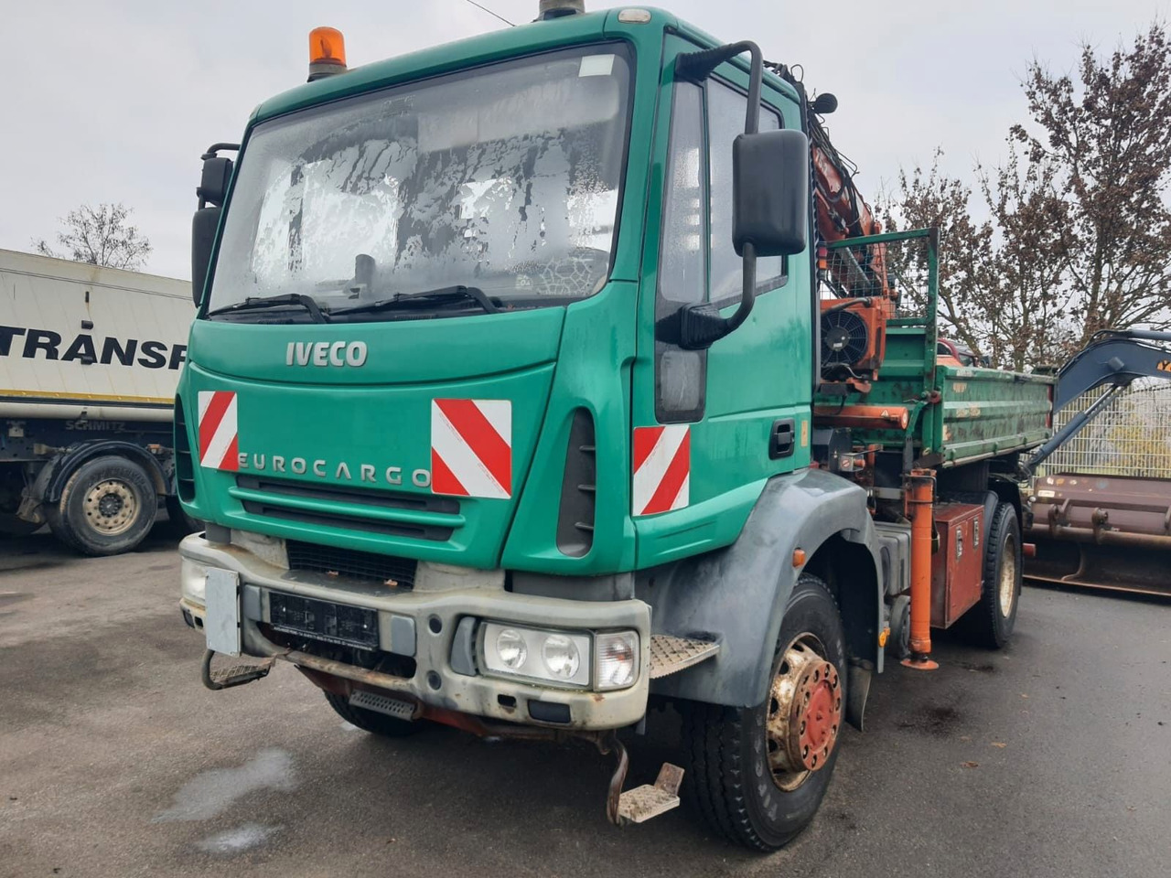 Iveco ML140E18 Dreiseitenkipper 4x4 mit Kran+Greifere - Φορτηγό ανατρεπόμενο: φωτογραφία 1 Iveco ML140E18 Dreiseitenkipper 4x4 mit Kran+Greifere - Φορτηγό ανατρεπόμενο: φωτογραφία 1