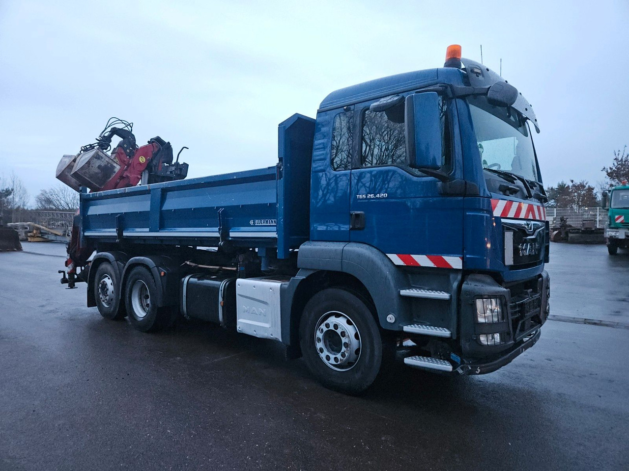 MAN TGS 26.420 6x2 Kipper / Bordmatik links+rechts - Φορτηγό με γερανό: φωτογραφία 2 MAN TGS 26.420 6x2 Kipper / Bordmatik links+rechts - Φορτηγό με γερανό: φωτογραφία 2