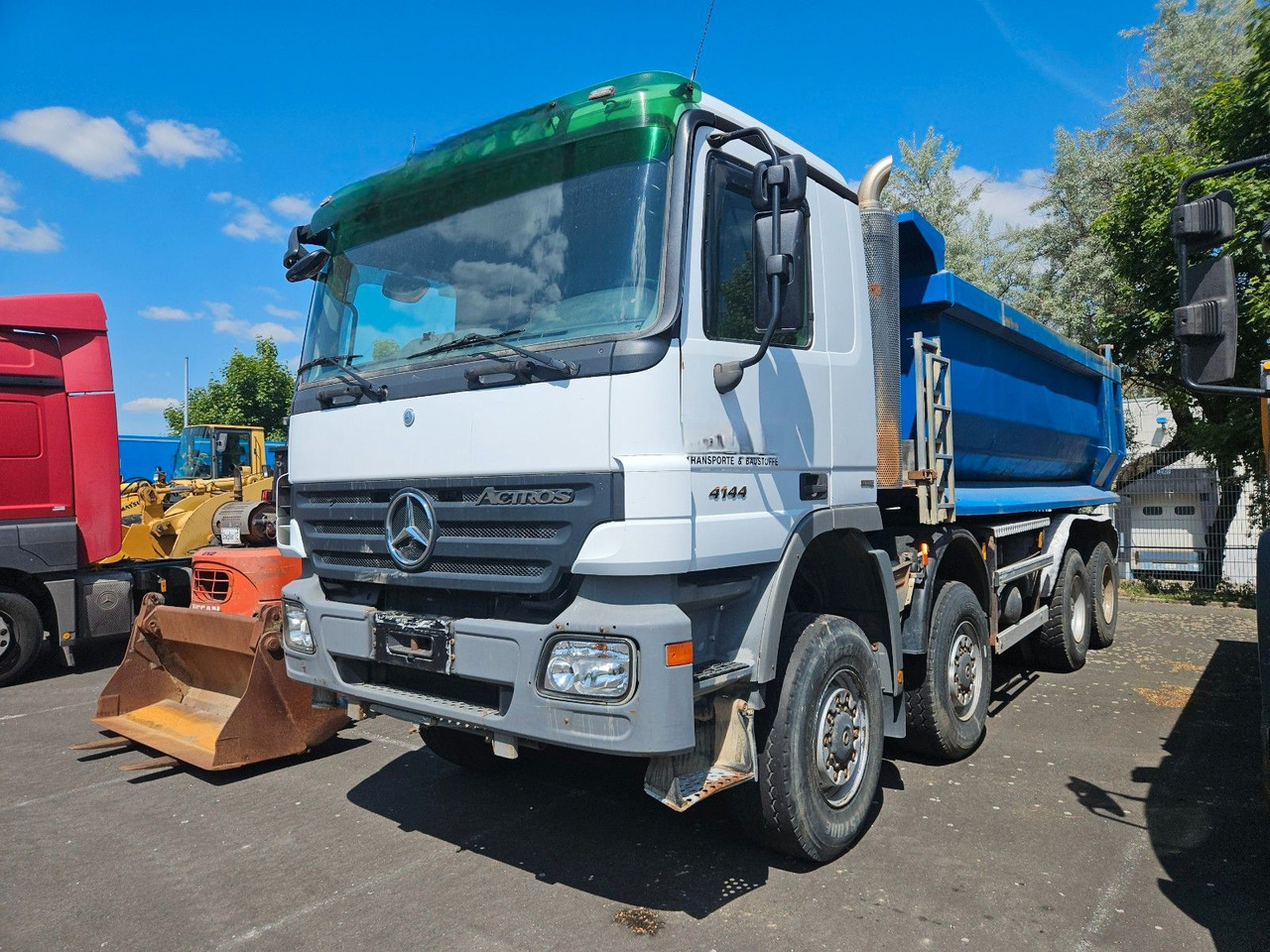 Mercedes-Benz Actros 4144 8x8 Hinterkipper - Φορτηγό ανατρεπόμενο: φωτογραφία 1 Mercedes-Benz Actros 4144 8x8 Hinterkipper - Φορτηγό ανατρεπόμενο: φωτογραφία 1