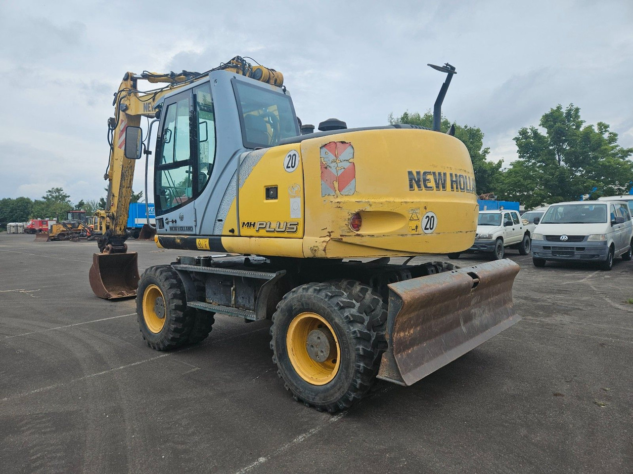 New Holland MH Plus 18t Mobilbagger - Τροχοφόρος εκσκαφέας: φωτογραφία 3 New Holland MH Plus 18t Mobilbagger - Τροχοφόρος εκσκαφέας: φωτογραφία 3
