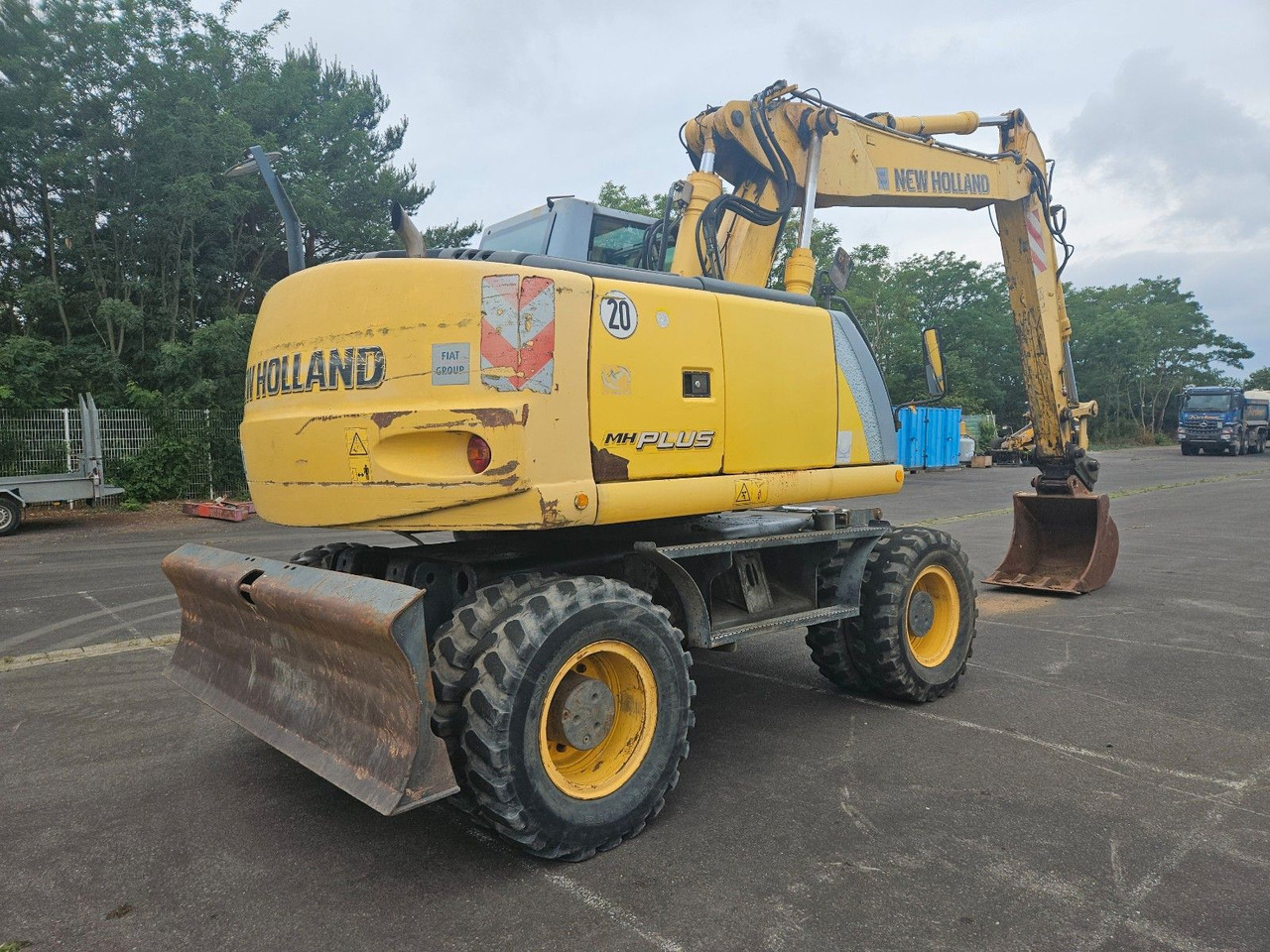 New Holland MH Plus 18t Mobilbagger - Τροχοφόρος εκσκαφέας: φωτογραφία 4 New Holland MH Plus 18t Mobilbagger - Τροχοφόρος εκσκαφέας: φωτογραφία 4